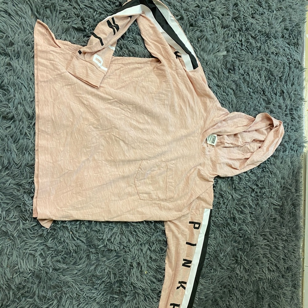 pink light sweatshirt